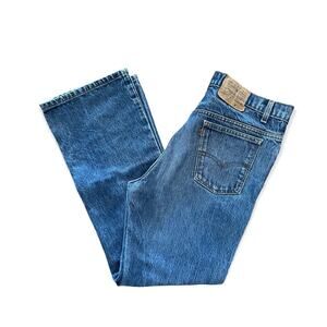 Vintage Levi 36 x 31 Orange Tab Bootcut Jeans 20517 “Saddleman”